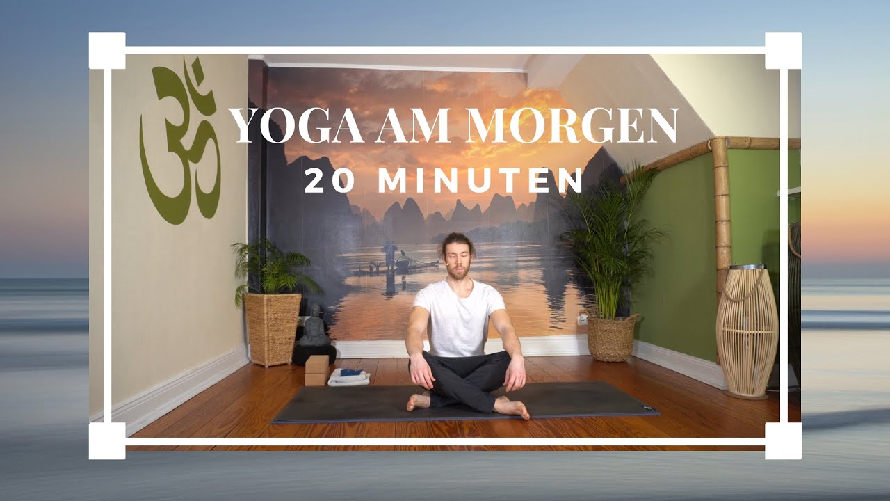 Yoga am Morgen 20 Minuten I energievolle Übungen zum Aufwecken I Level 1: Leicht I Kevin Auditor