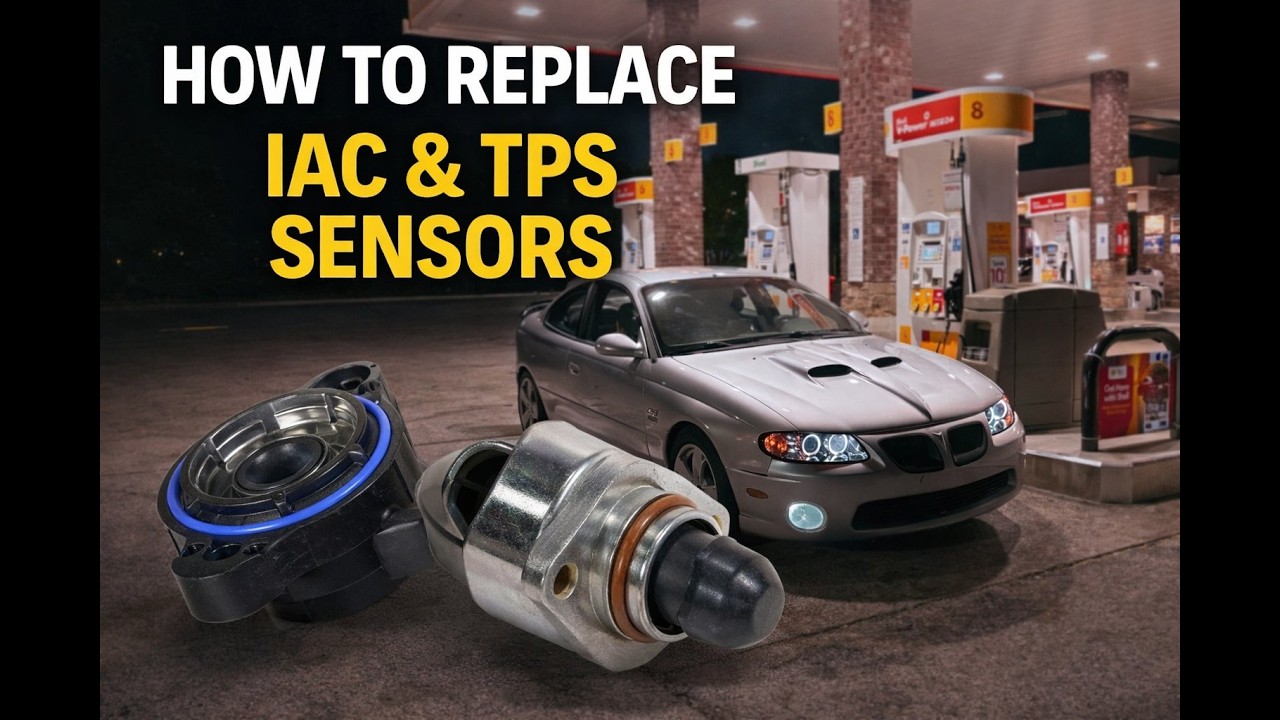 How to replace the Throttle Position (TPS) and Idle Air Control Valve (IAC) on a GTO