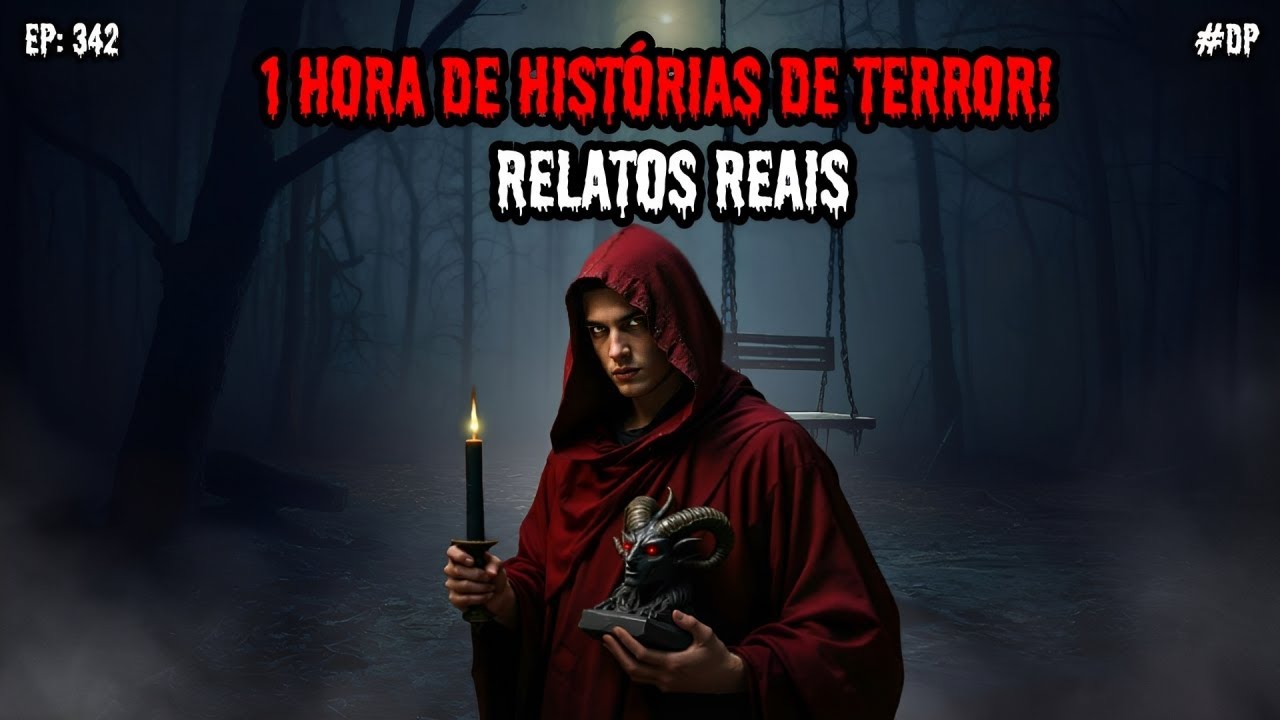 1 HORA DE TERROR - 3 RELATOS REAIS | EP.342 #dp
