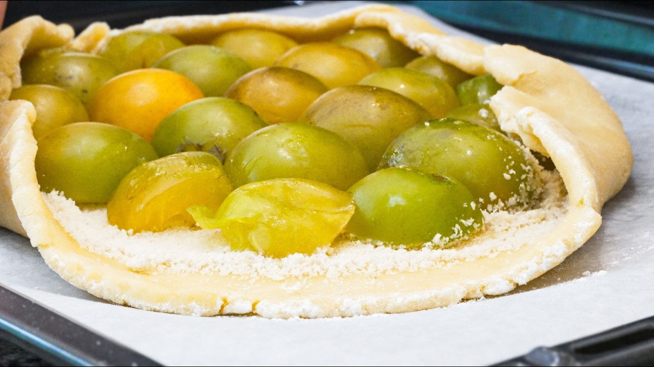 Tarte rustique aux prunes