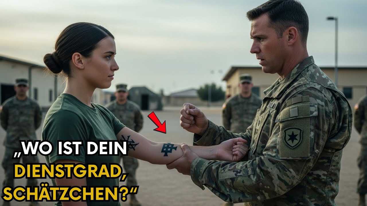 Sie forderten sie auf, die Uniform auszuziehen – und erstarrten dann angesichts ihres Tattoos.