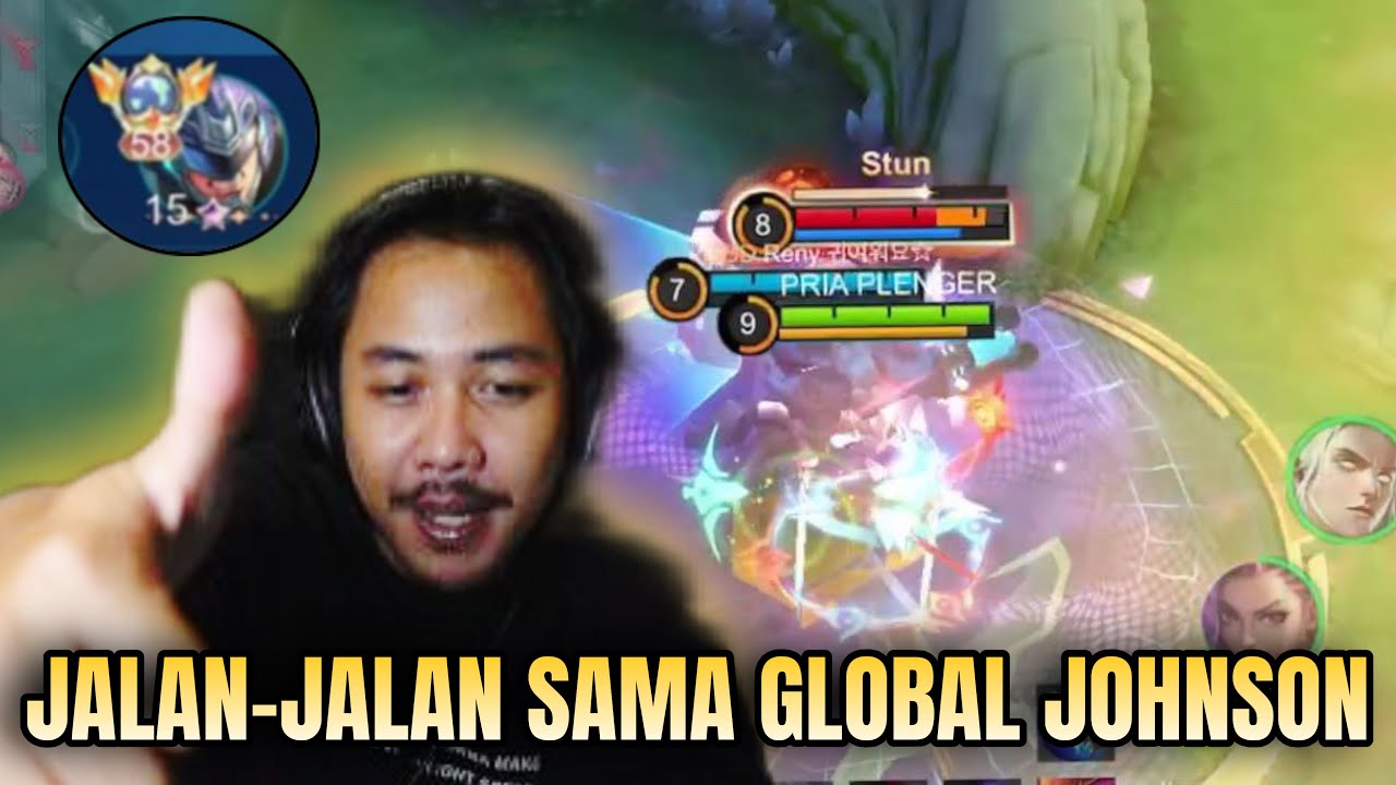 FANNY DWIWOII WOMBO COMBO JUMBO JUMBO BERSAMA TOP GLOBAL JHONSON - Mobile Legends