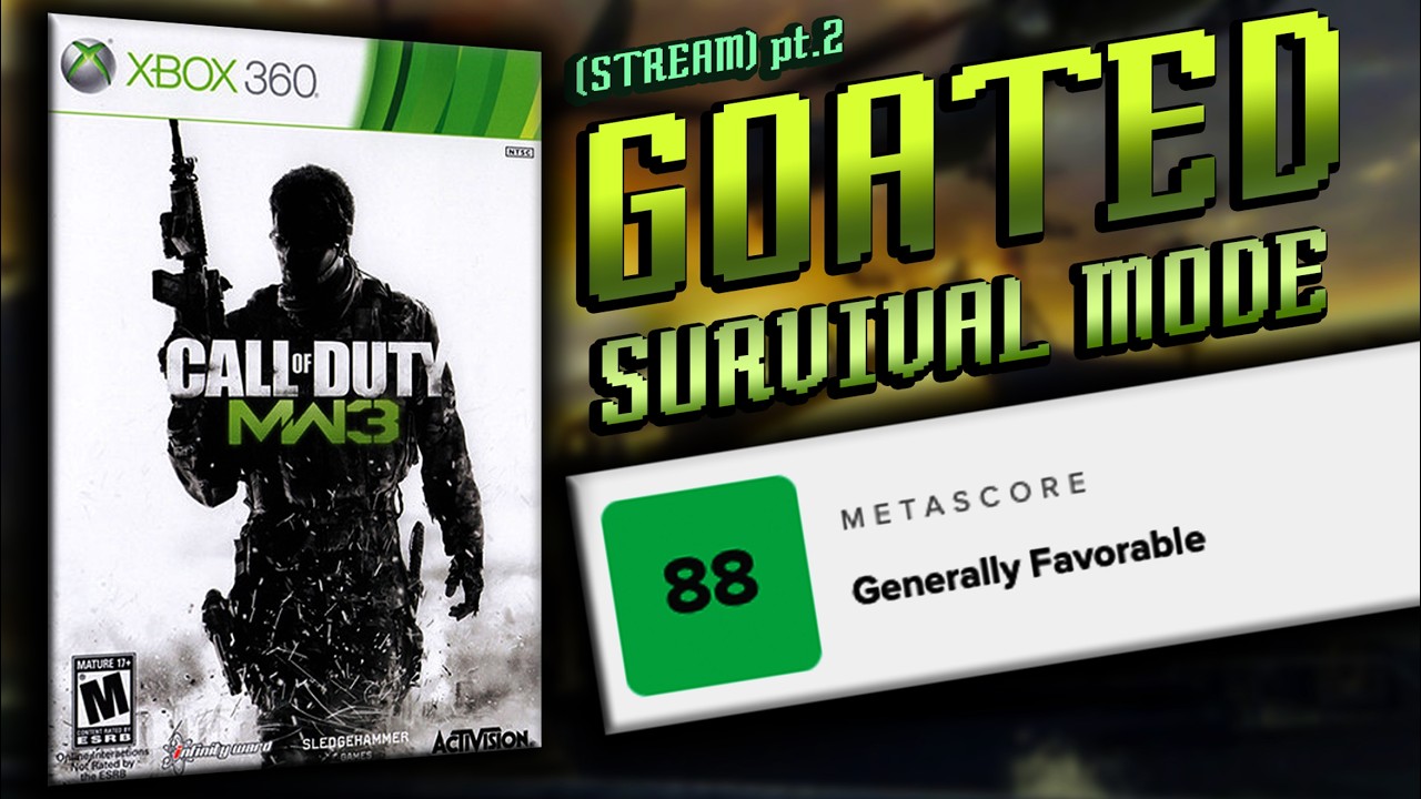 Grinding Modern Warfare 3 Survival (pt.2)