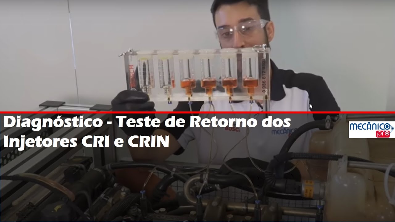 Diagnóstico - Teste de Retorno dos Injetores Common Rail CRI e CRIN