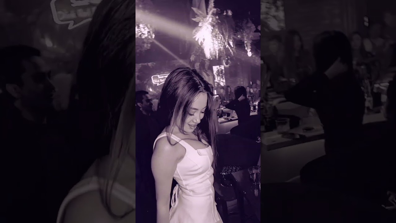 in the club