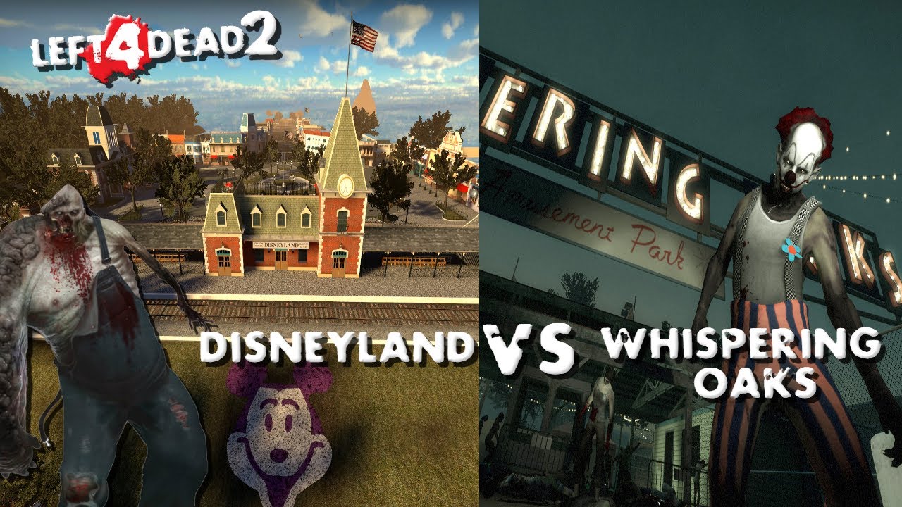 La Infección Llegó A Disneyland Left 4 Dead 2 | Curiosidades Custom |