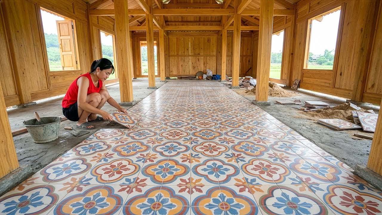 Talented Girl Took a Forgotten WASTELAND and Created a DREAM HOME With Her Own Hands Alone