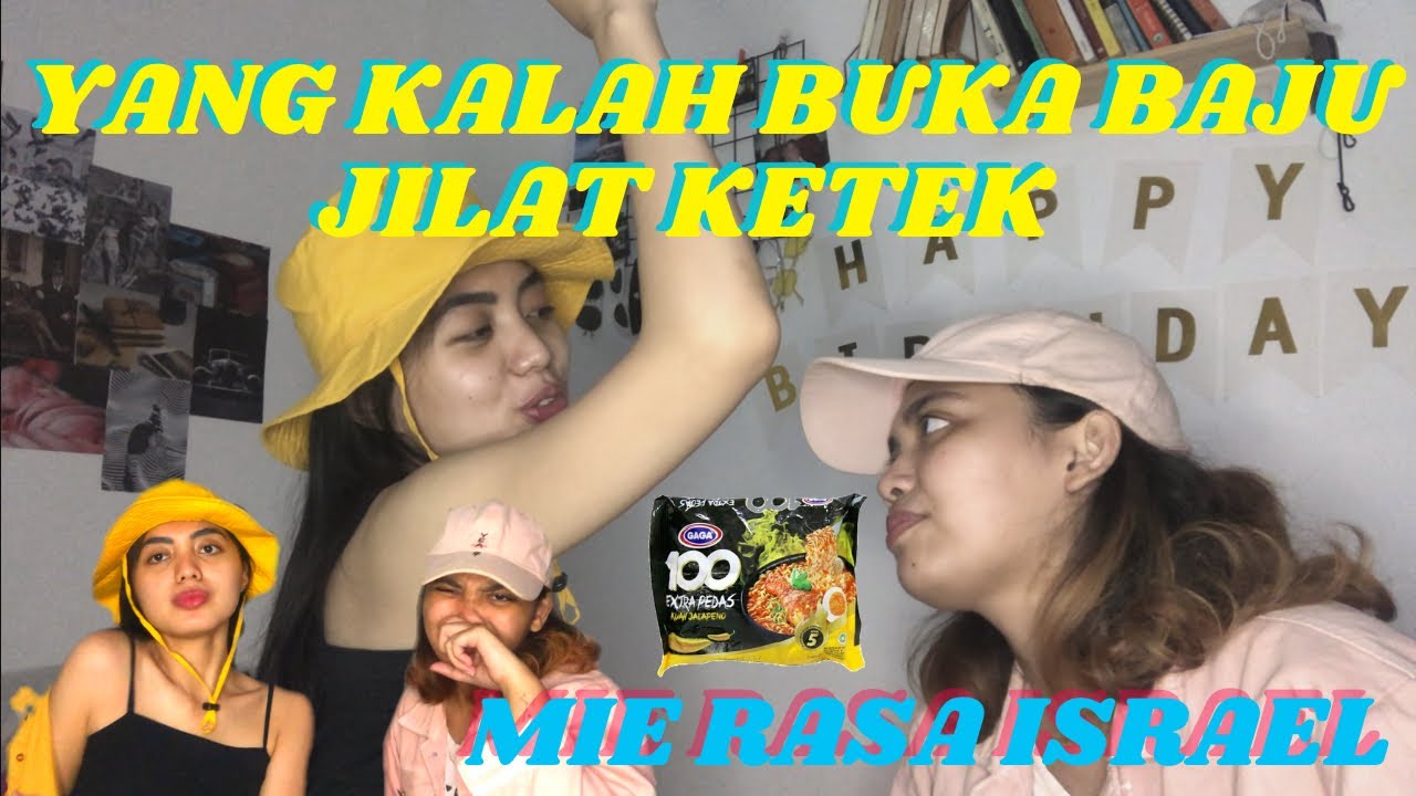 CHALLENGE MAKAN MIE PEDAS RASA ISRAEL | KALAH JILAT KETEK