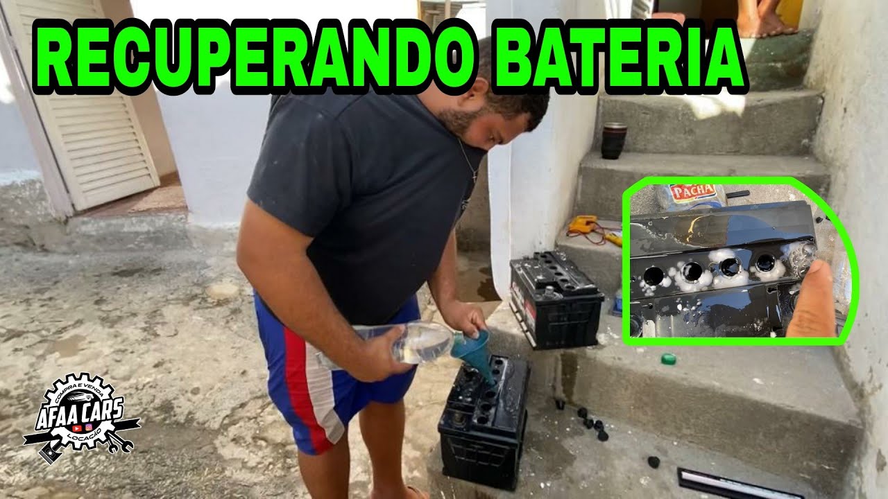 COMO RECUPERAR BATERIA DE CARRO MORTA - AFAA CARS