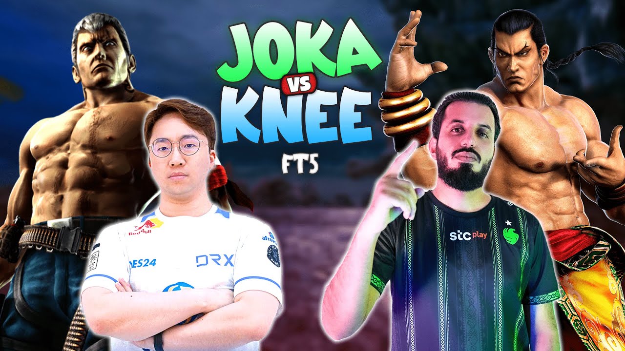 Fighting A Tekken LEGEND | JoKa vs Knee FT5