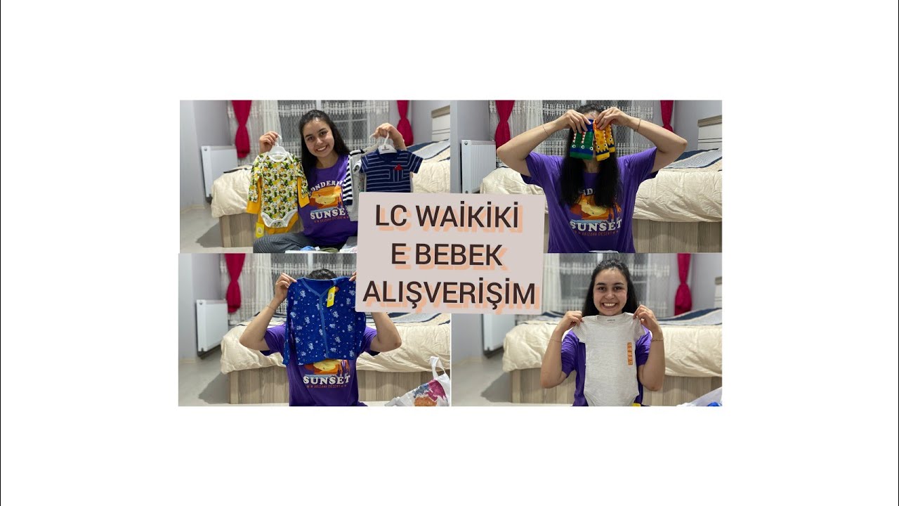 LC WAİKİKİ VE E BEBEK ALIŞVERİŞİM / OĞLUMA NELER ALDIM ( İndirimli Bebek Alışverişi ) ALIŞVERİŞ VLOG