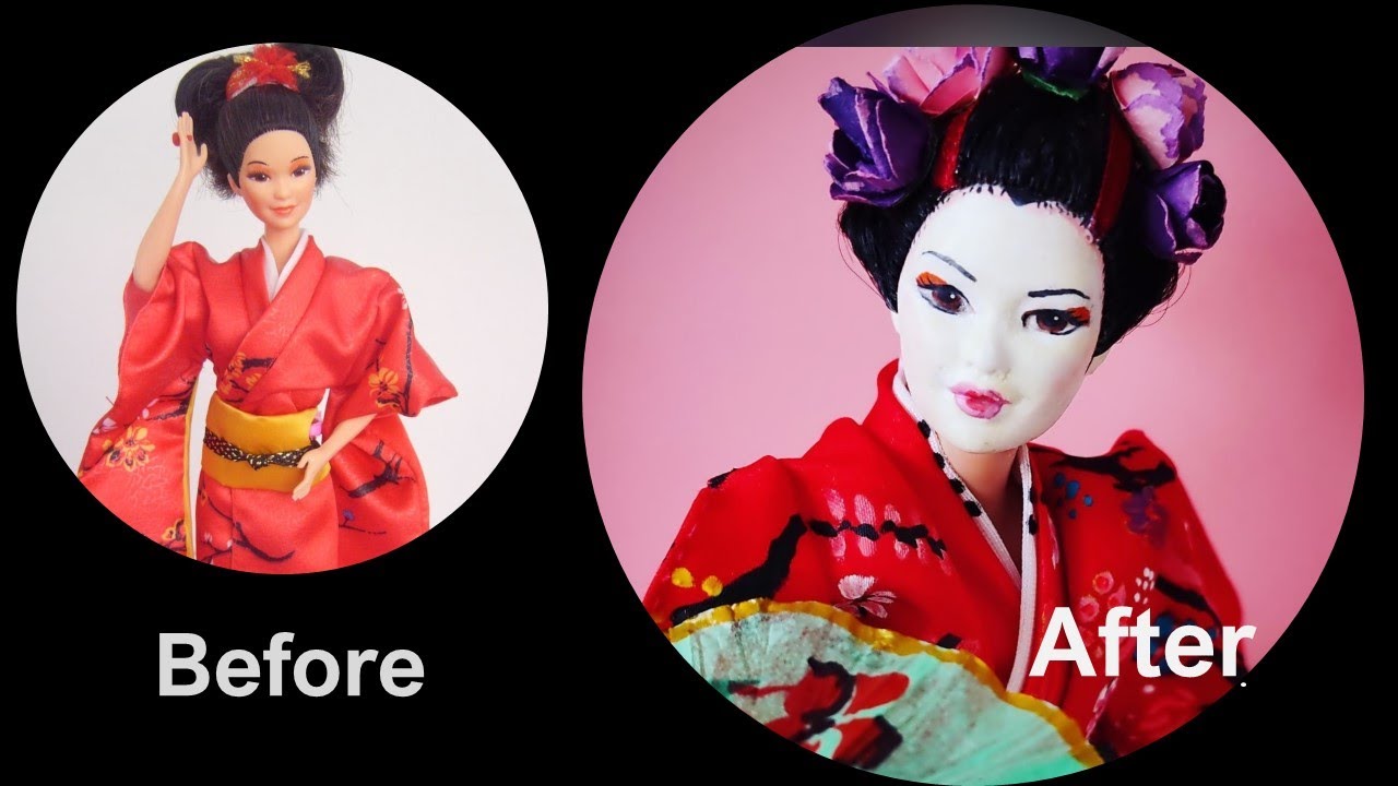 Japanese Geisha doll OOAK