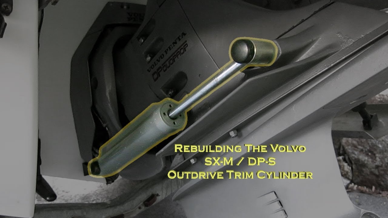 Ремонт цилиндра трима привода Volvo SX-M DP-SM