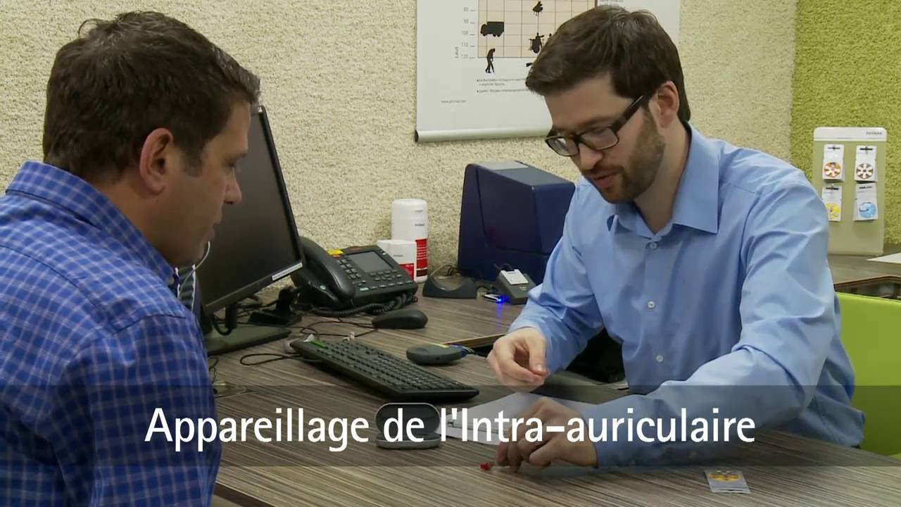 Fabrication des intra-auriculaires Phonak