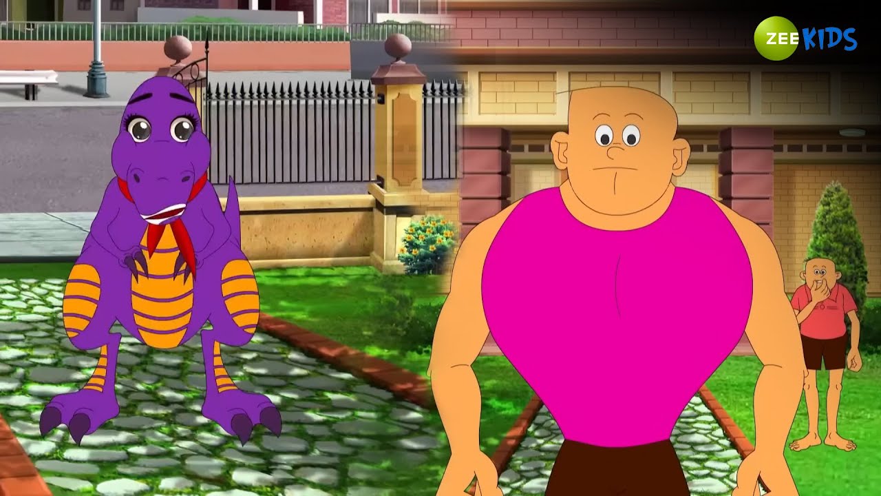 Bantul Fights With The Dragon | Bangla Cartoon for Kids | Superhero Story | KidZ