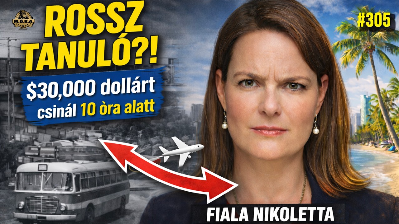 Kőbányai rossz tanulóból amerikai üzletasszony | Fiala Nikoletta | MÓKA Podcast