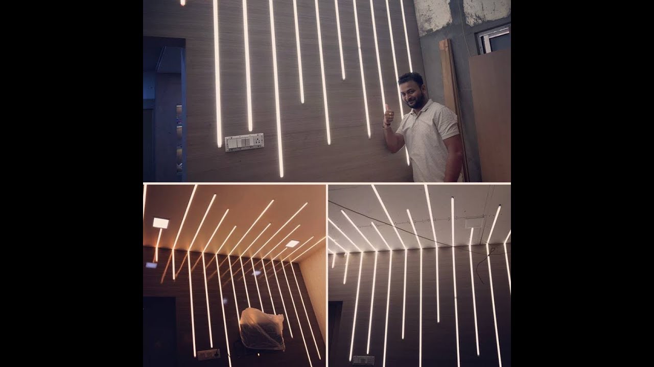 Led Aluminium profile details video in Hindi | How to fitting Led Aluminium profile in Wall/Ceiling