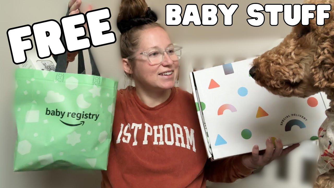 Amazon and Babylist Registry Box Review, Free Baby Stuff, 32 Weeks Pregnant