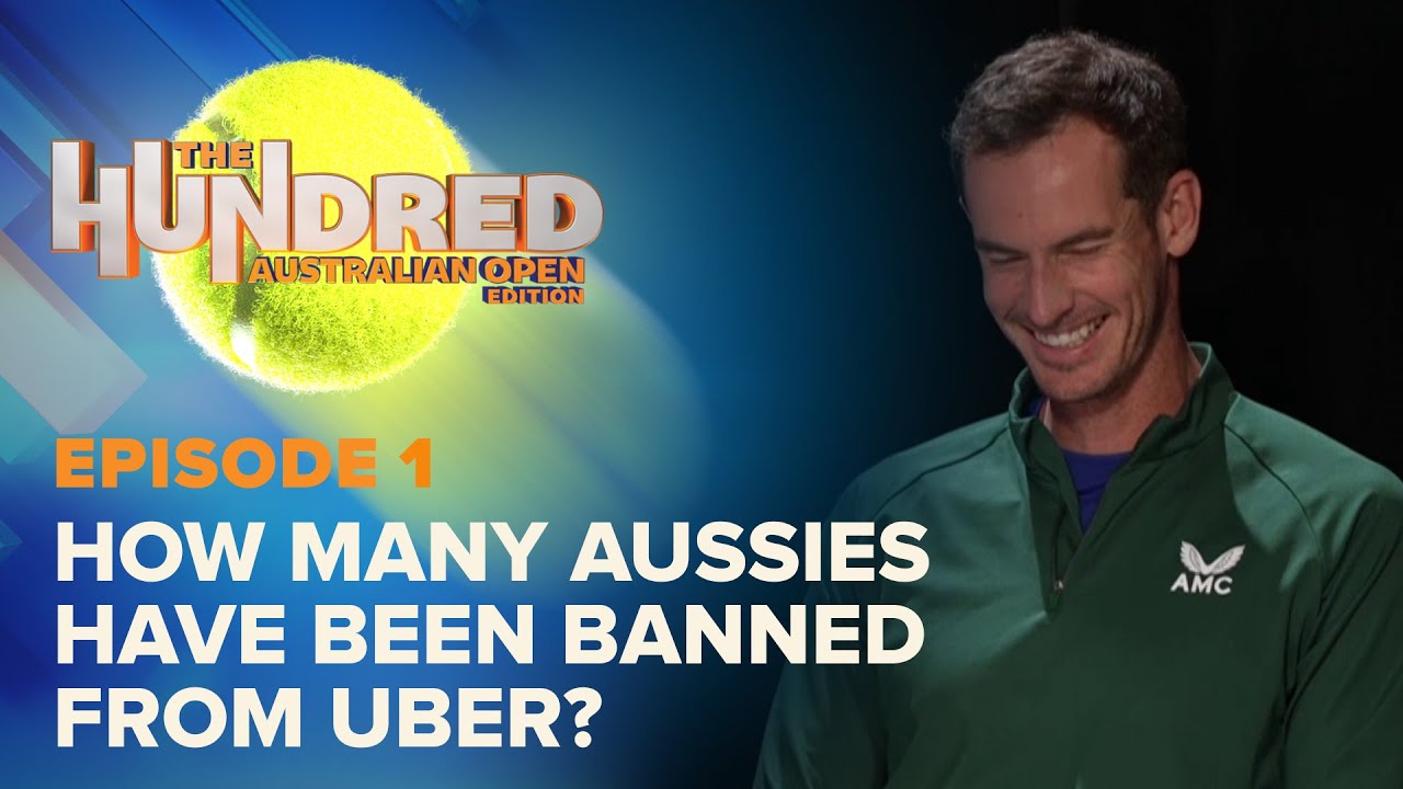 Andy Murray reveals his Uber rating! The Hundred: Australian Open Edition | Wide World of Sports