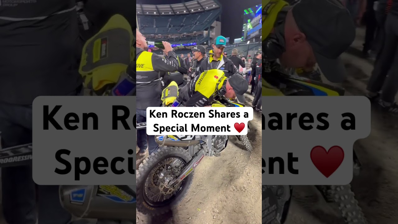 Ken Roczen Shares a Special Moment ♥️