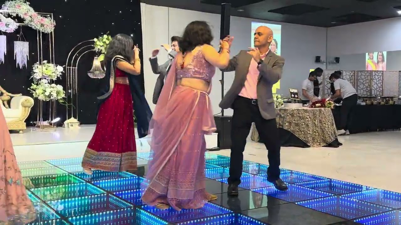 Sheveta and Sameer dance