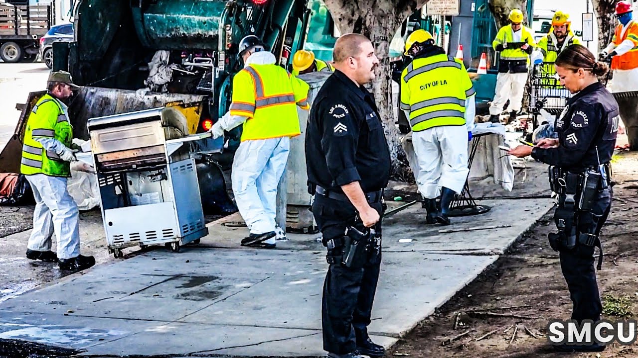 Westminster Dog Park in Venice Undergoes Homeless Encampment Cleanup