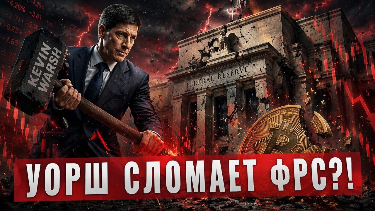 Это Конец Старой Системы: УОРШ РЕАЛЬНО СЛОМАЕТ ФРС!  Биткоин: последняя стадия медвежьего рынка?