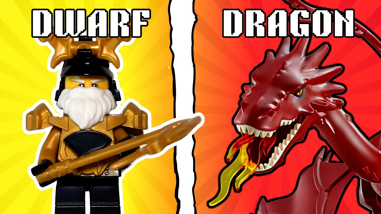 Building a LEGO Dwarf Castle for My Fantasy World!