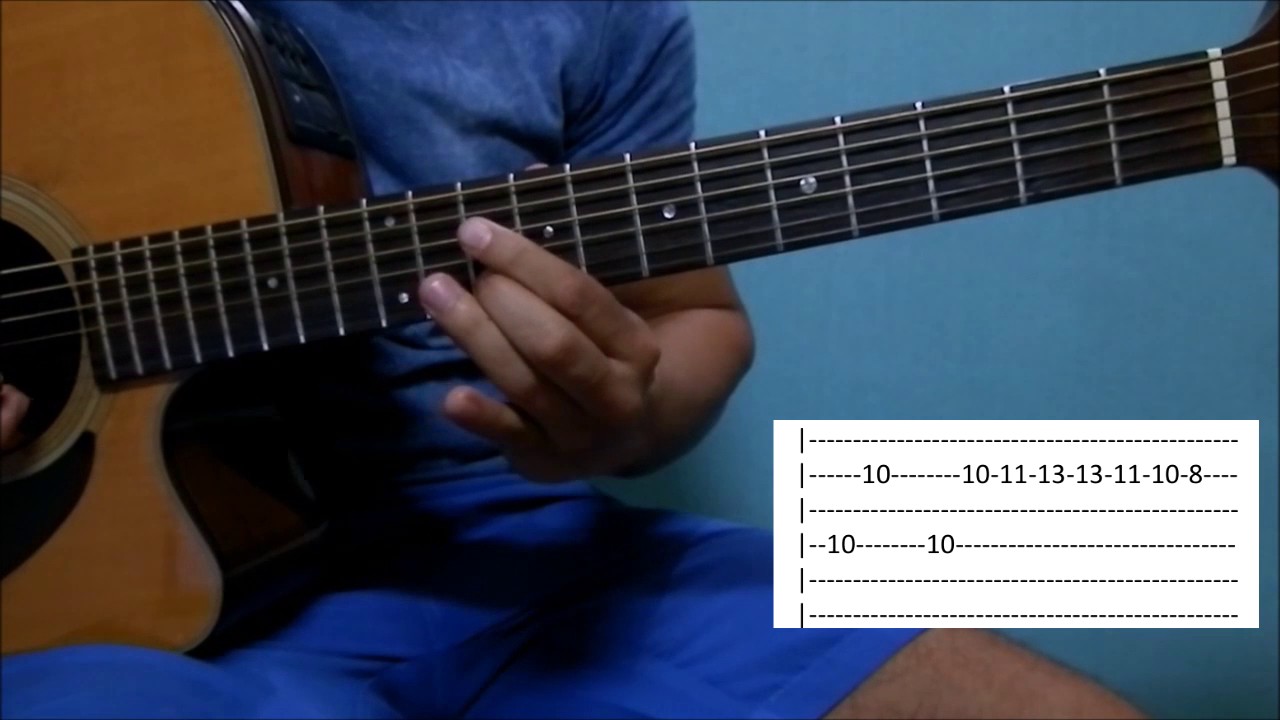 Só liguei pra dizer que te amo aula solo violão
