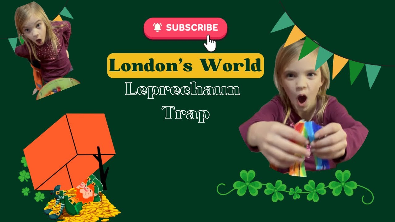 Come make a leprechaun trap with me 🍀