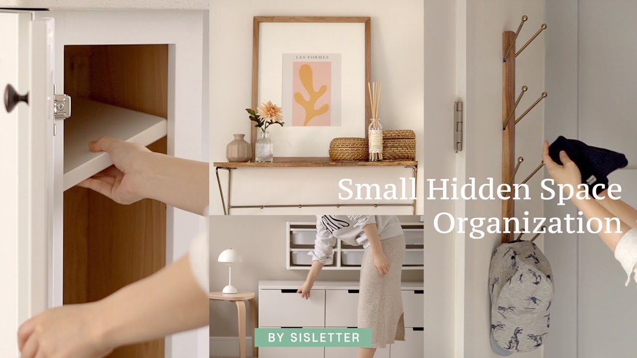 Como organizar pequenos espaços ocultos
