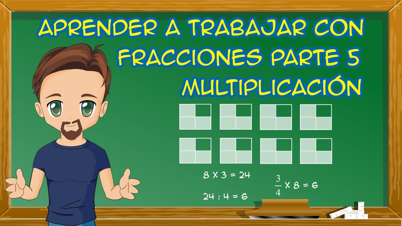 Método Singapur. Cómo trabajar con fracciones PARTE 5 | Multiplicar fracciones
