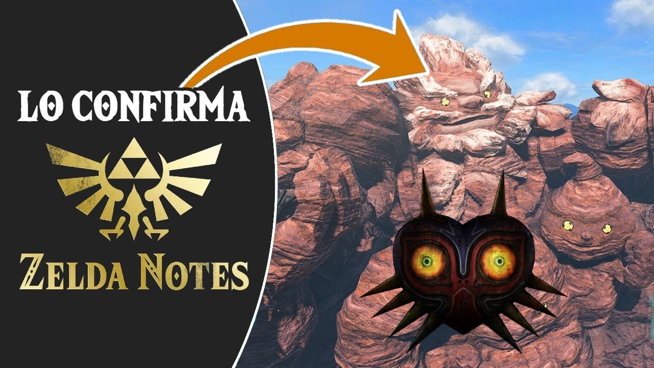 ¡OFICIAL! Majora's Mask CONFIRMADO en Zelda: Breath of the Wild