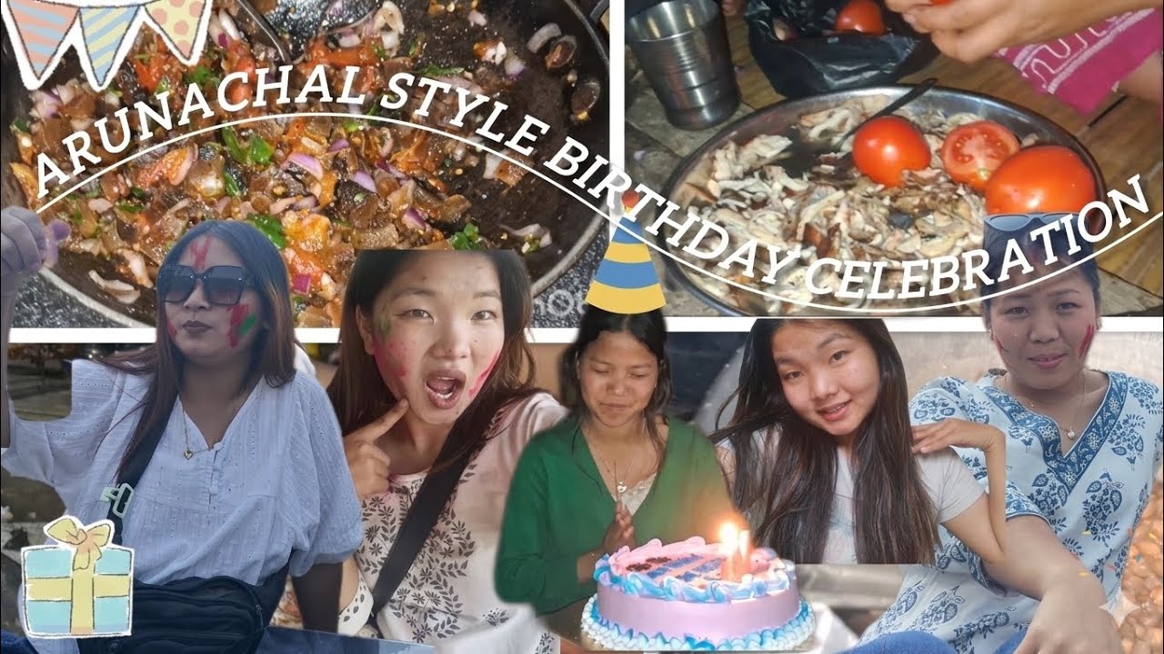 What a Birthday in Arunachal Pradesh Actually Looks Like!🌾 | ARUNACHALI style🇮🇳 | Roasting 