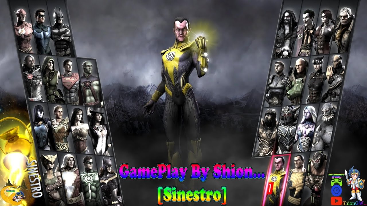 Injustice - Gods Among Us - UE - [GamePlay!!!] {PART30 - ARCADE} [Sinestro] (SHION) 😄🐲🎮🇵🇹