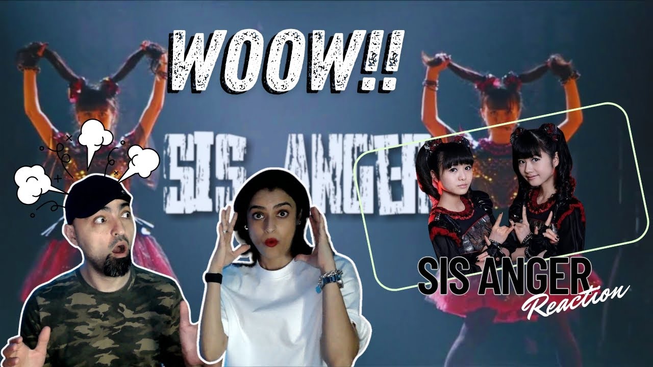 BLACK BABYMETAL - SIS ANGER | РЕАКЦИЯ | ЭТО БЫЛО ПОТРЯСАЮЩЕ!!!
