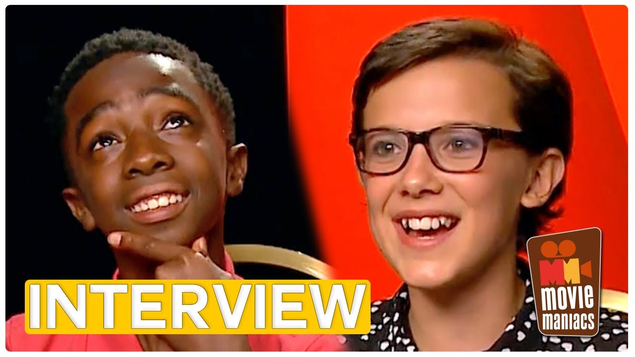 Netflix Stranger Things | Interview with Millie Bobby Brown & Caleb McLaughlin