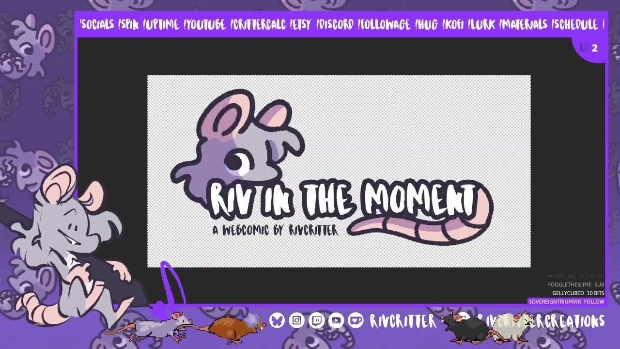 🎮🐀 Rat Is Working On Comics And Then Gaming // Art And CoWorking Stream