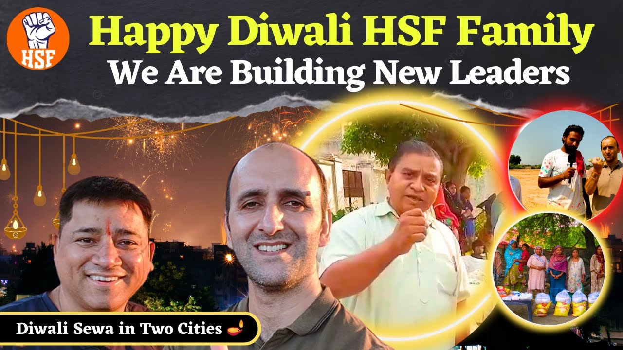 Happy Diwali HSF Family | We Are Building New Leaders | Delhi - Jodhpur