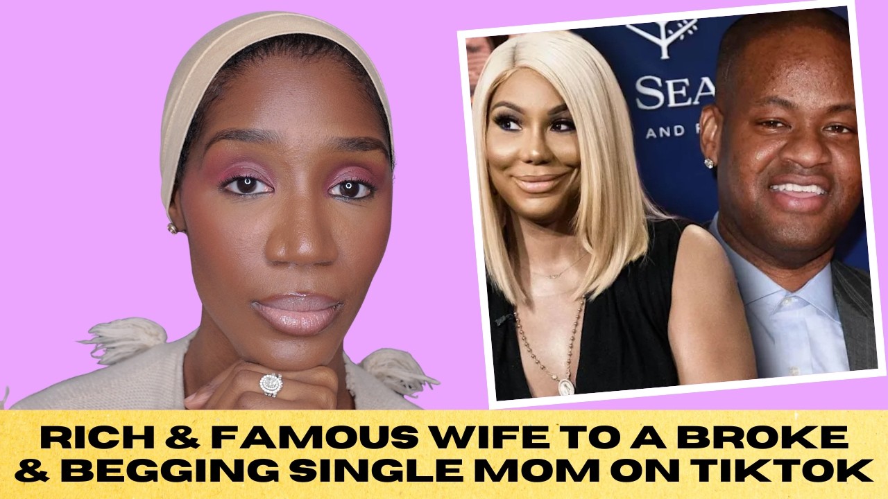RICH & FAMOUS WIFE To A DIVORCED SINGLE Mom, BROKE & BEGGING On TIKTOK Live: JUST A GIRL TALK!