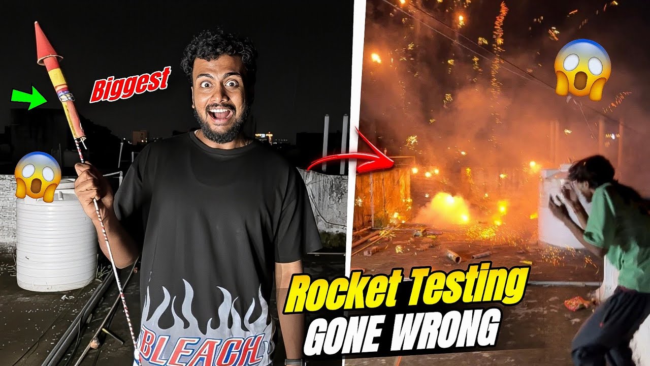 Diwali Rockets Testing Gone Wrong 😱 Diwali 2025 Vlog Happy Dussera 