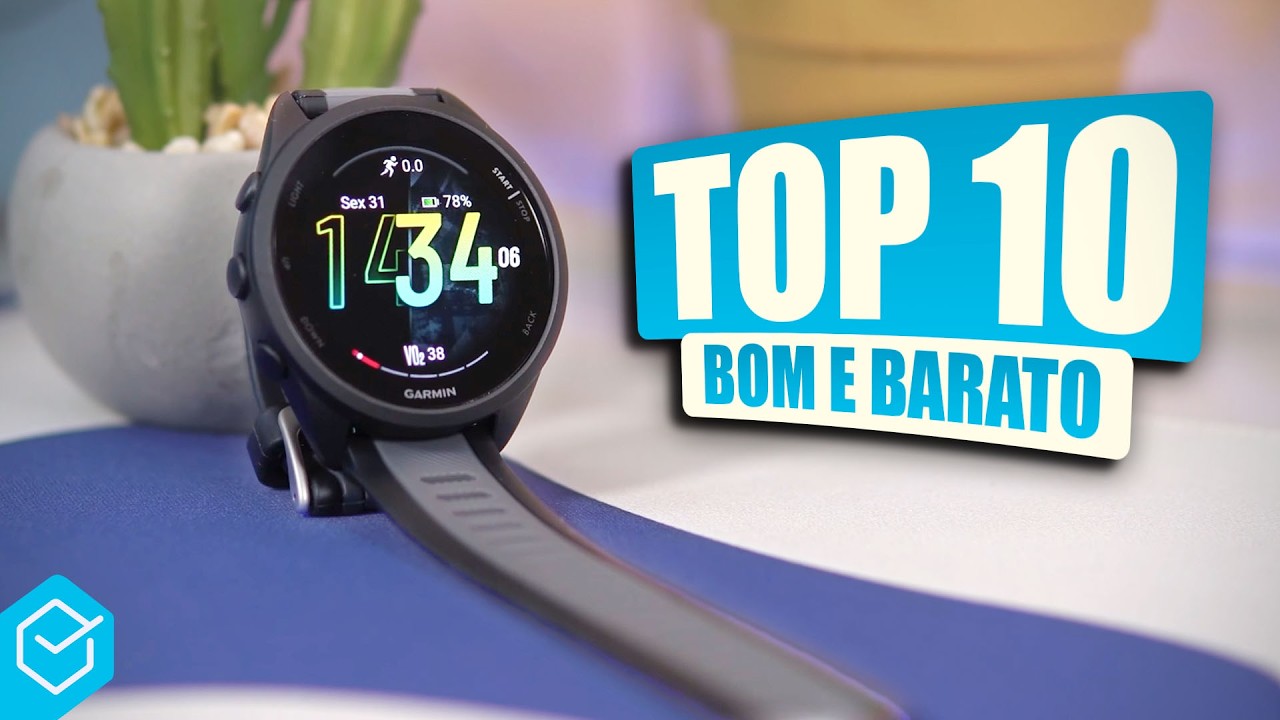 TOP 10 SMARTWATCH BONS e BARATOS para comprar em 2026! (NÃO ERRE ou PAGUE MAIS CARO)