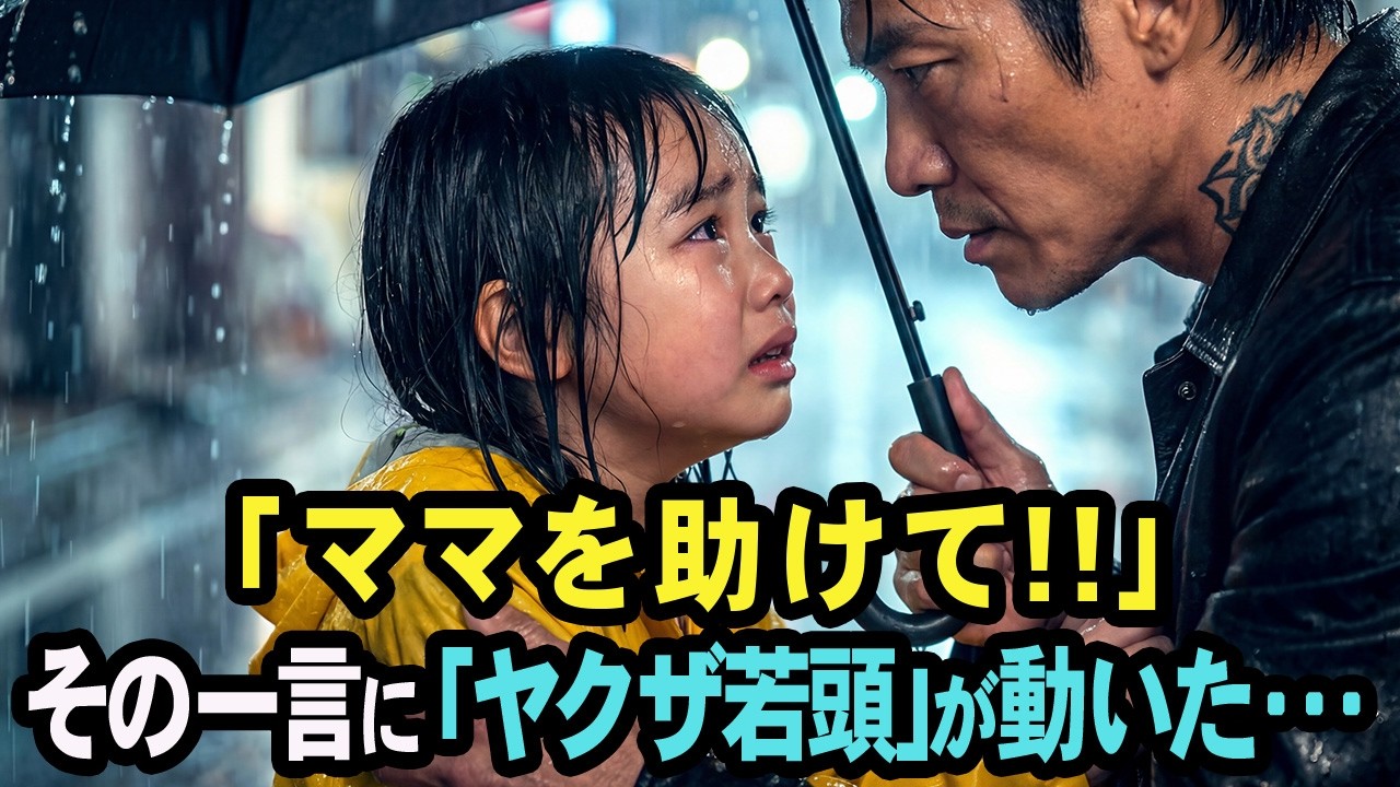 「ママを助けて！！」ヤクザ事務所に飛び込んできた双子姉妹 → 駆け付けた若頭が見た母親の衝撃の現実とは・・・