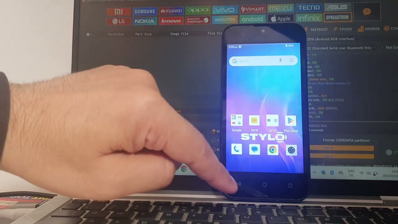 STYLO SWIFT 4G FRP BYPASS UNLOCKTOOL