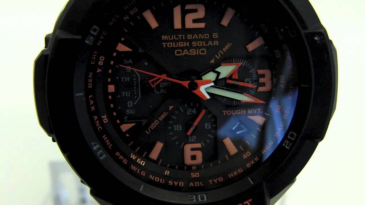 DST Setting for Casio Analog Waveceptor Watch