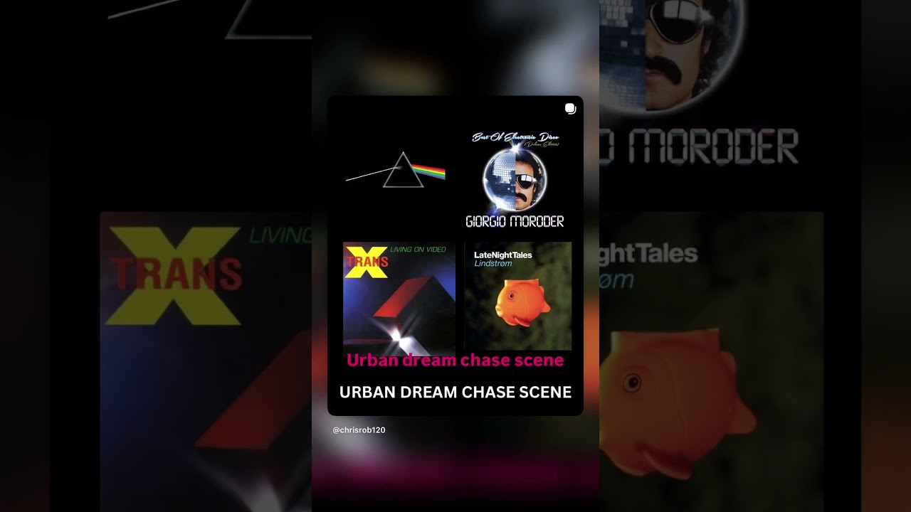 Urban Dream chase scene - curated by TheVinylFilter #playlist #noir #music #futuristic #soundscape