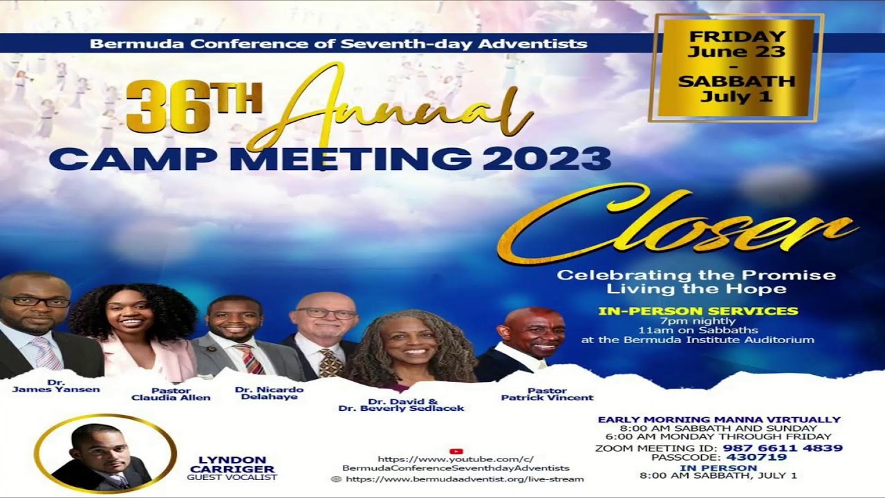 2023-06-26 Camp Meeting Evening Service w/ Dr. James Yansen