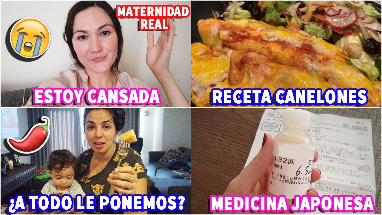 Ser ama de casa CANSA + Mi maternidad en Japón + Receta canelones