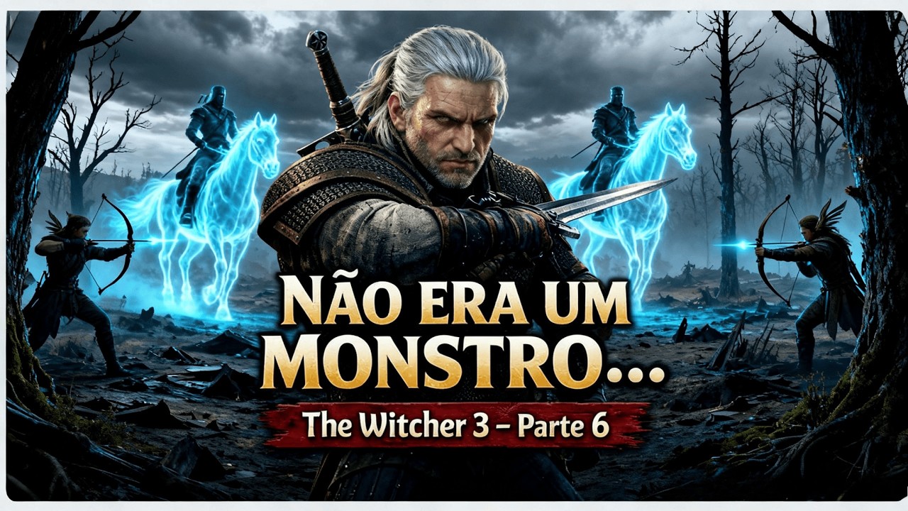 NÃO ERA UM MONSTRO… 😱 | Scoia'tael, Radovid e Velen – Parte 6
