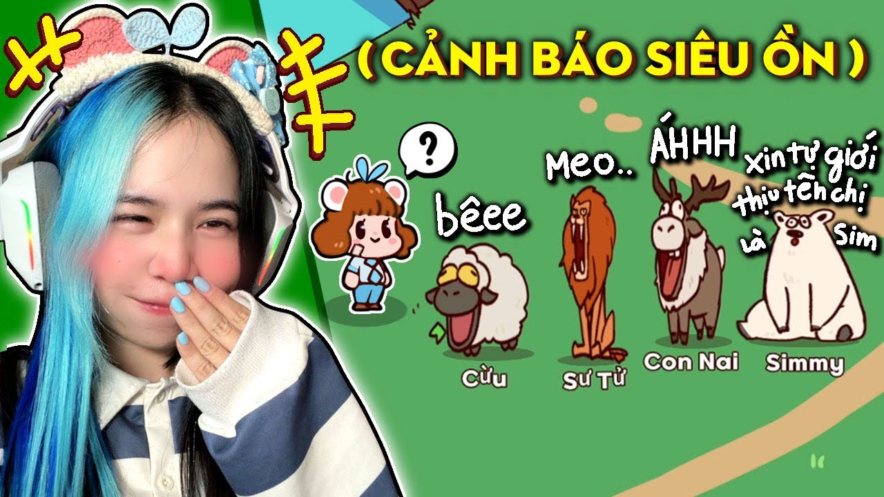 Simmy Cười Đau Bụng Khi Xây Sở Thú Bằng Giọng Nói Của Mình (Cảnh Báo SIÊU ỒN)